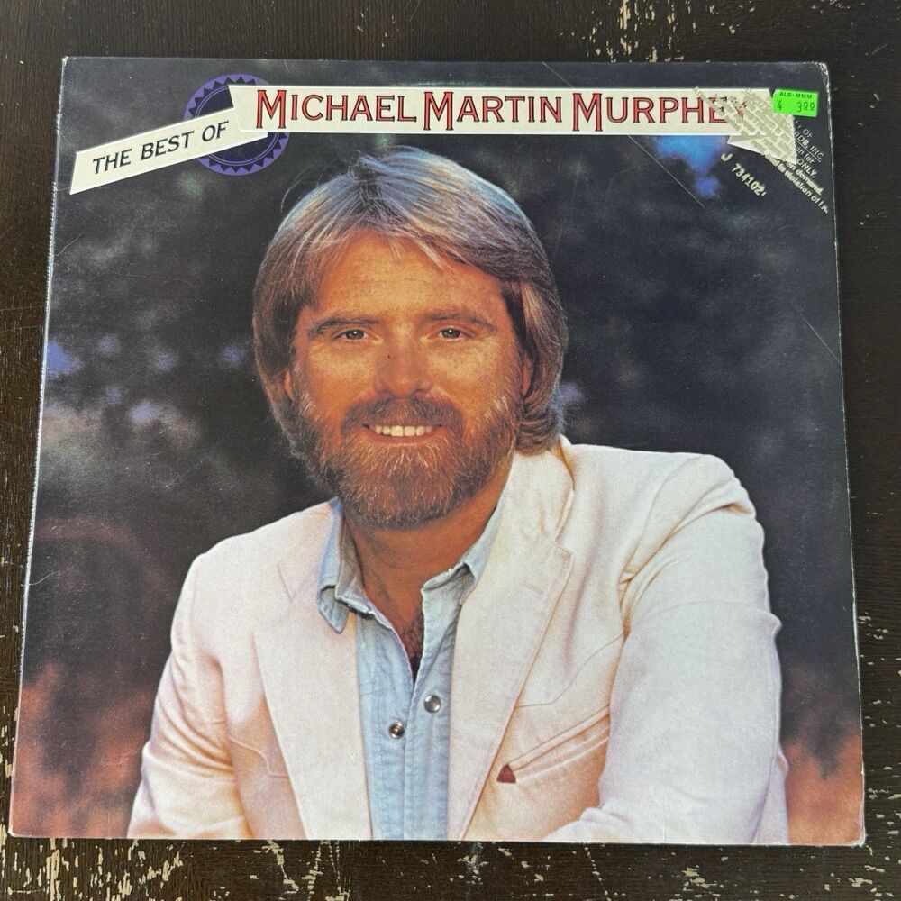 Michael Martin Murphey The Best Of Promo Near Mint Vinyl VG+ Sleeve Dicky Betts